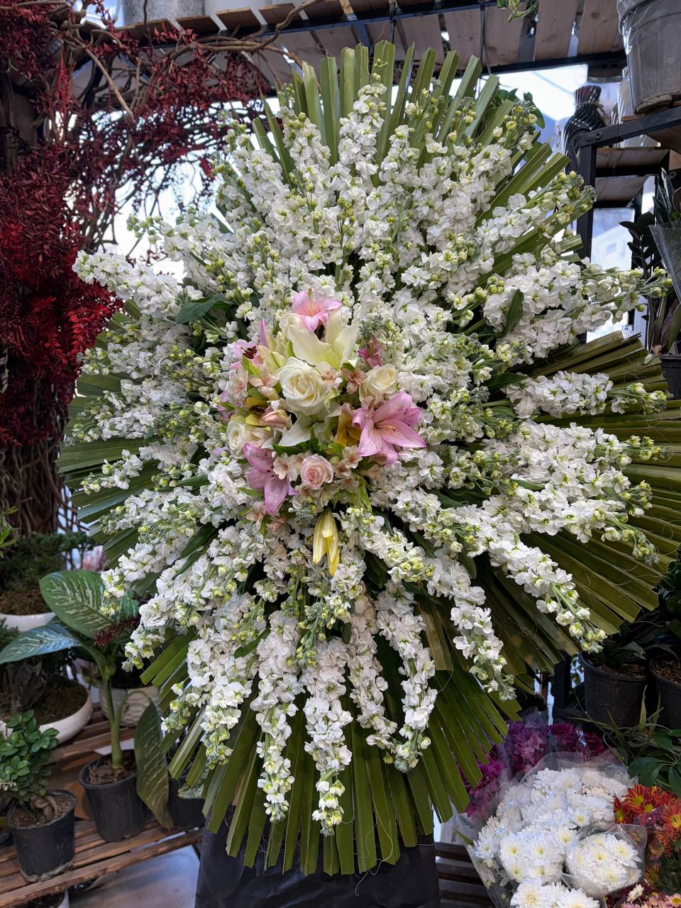 تاج گل ترحیمی شب بو