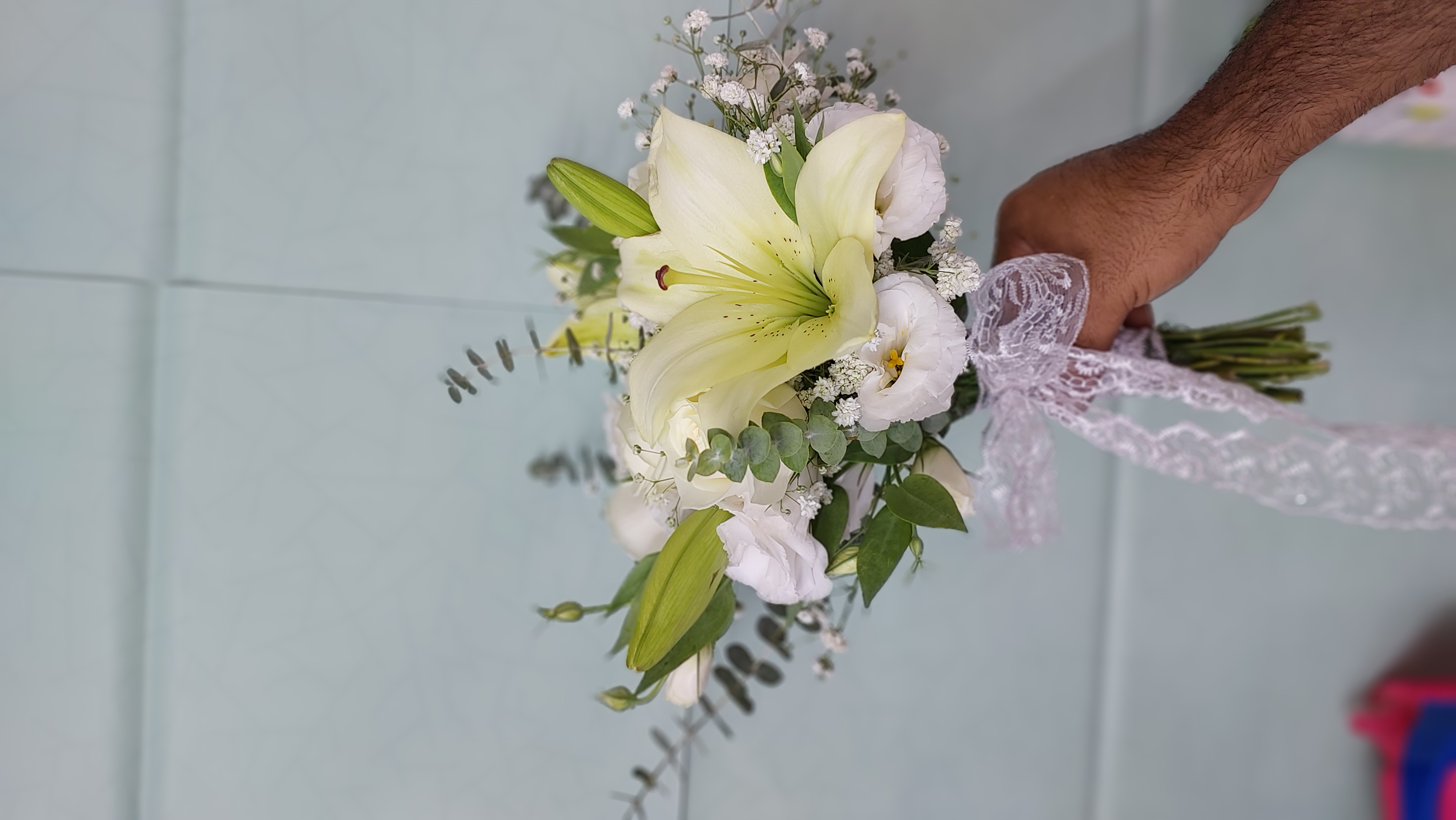 دسته گل عروس